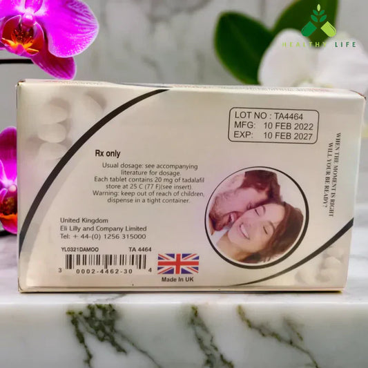 BOOK C!alis Silver 20mg 6 Tablet book