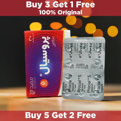 Procial 5mg Tadalafil Tablets – Cialis 5mg Alternative