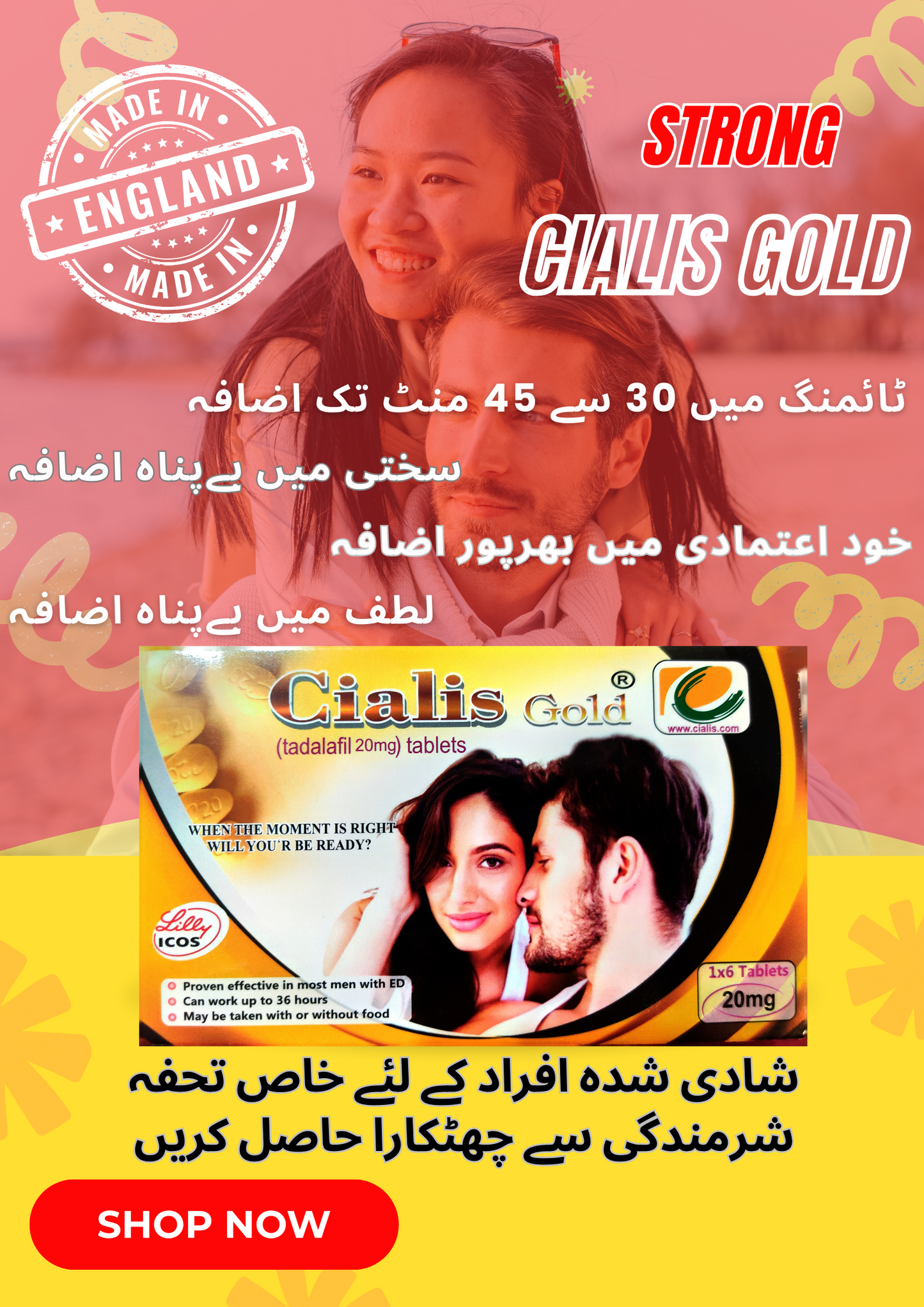 BOOK C!alis Gold 20mg 6 Tablet