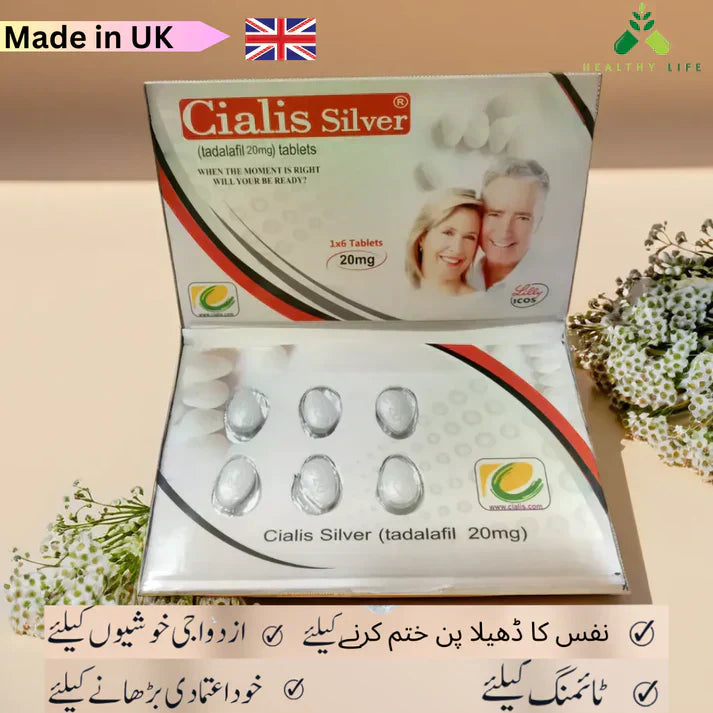 BOOK C!alis Silver 20mg 6 Tablet book