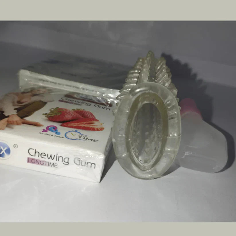 Washable Reusable Silicon Crystal Spike Condom with Bubble and Durex Condom