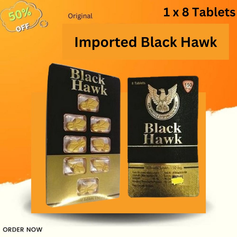 Imported Black Hawk For Men ( Pack of 8 Tb )