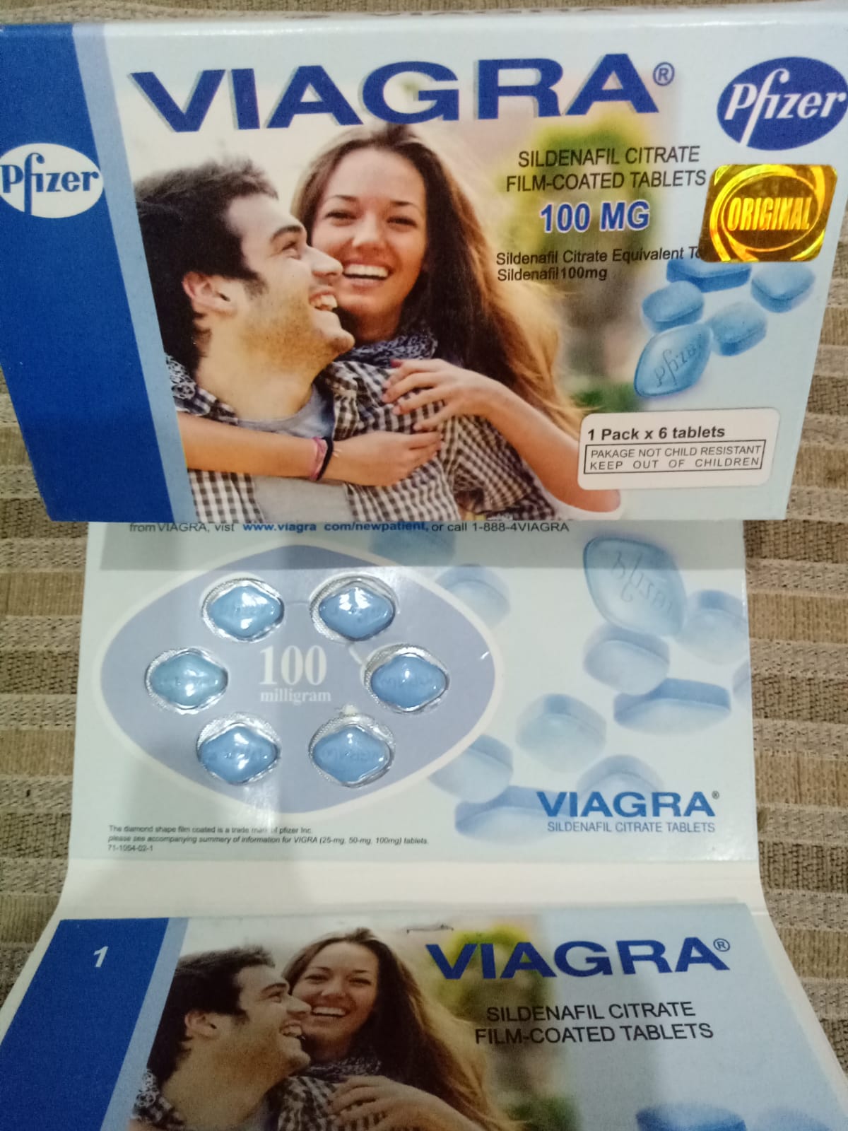 VIAGRA USA ORIGINAL 100 MG 6 TAB