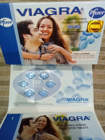 VIAGRA USA ORIGINAL 100 MG 6 TAB